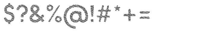 Verlo Round Scribe Regular Font OTHER CHARS