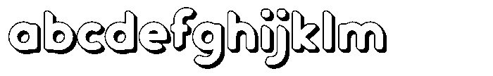 Verlo Round Shadow Extra Bold FONT
