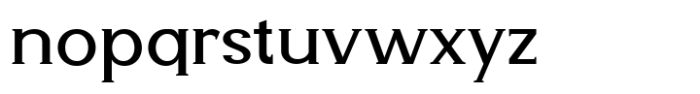 Vermon Regular Font LOWERCASE