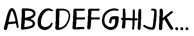 Verona Christmas Regular Font UPPERCASE