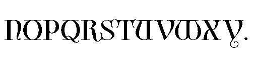 Verond Son Font UPPERCASE