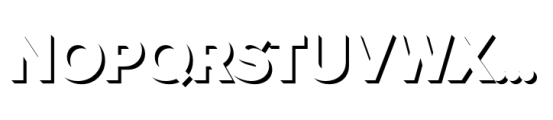 Versatile EP Shade Light Font UPPERCASE