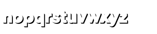 Versatile EP Shade Light Font LOWERCASE