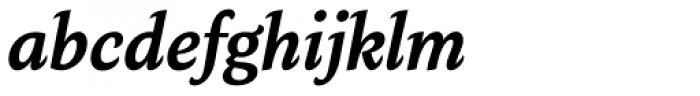 Verse Serif Bold Italic Font LOWERCASE
