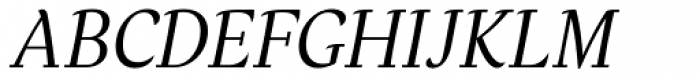 Verse Serif Italic Font UPPERCASE