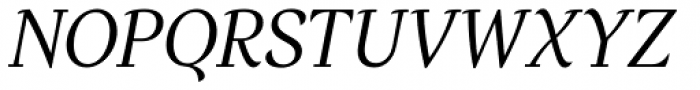 Verse Serif Italic Font UPPERCASE