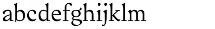 Verse Serif Font LOWERCASE