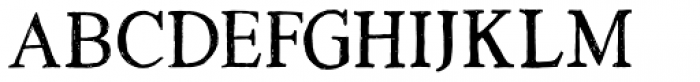 Versica Serif Font LOWERCASE