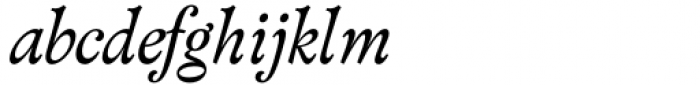Versina Regular Italic Font LOWERCASE