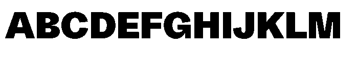 Version A Black Font UPPERCASE