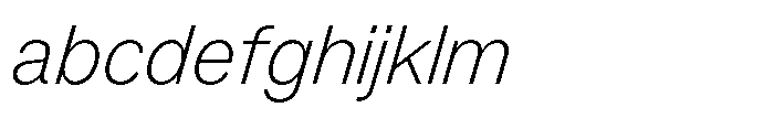 Version A Light Italic FONT