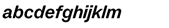 Version A Medium Italic FONT