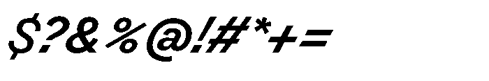 Version A Medium Supa Font OTHER CHARS