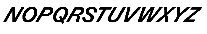 Version A Medium Supa Font UPPERCASE