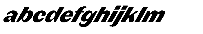 Version C Black Supa FONT