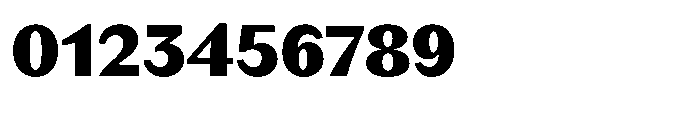Version C Black Font OTHER CHARS