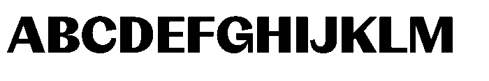 Version C Black Font UPPERCASE