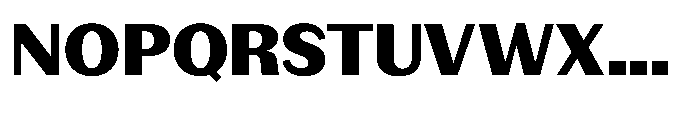 Version C Black Font UPPERCASE