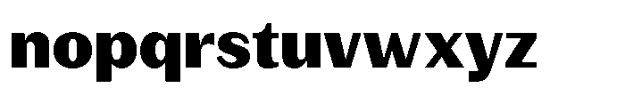 Version C Black Font LOWERCASE