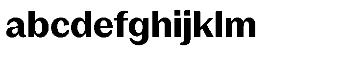 Version C Bold FONT