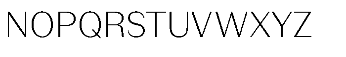 Version C Light Font UPPERCASE
