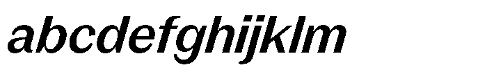 Version C Medium Italic FONT