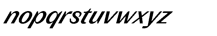 Version C Medium Supa Font LOWERCASE