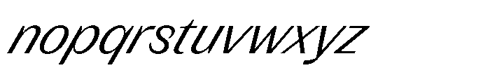 Version C Supa Font LOWERCASE