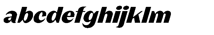 Version T Black Italic FONT