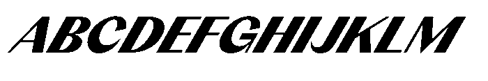 Version T Black Supa Font UPPERCASE