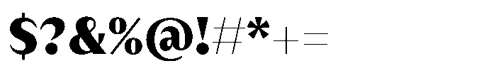 Version T Black Font OTHER CHARS