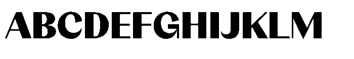 Version T Black Font UPPERCASE