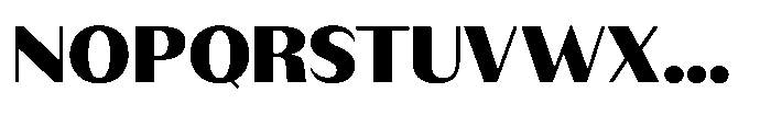 Version T Black Font UPPERCASE