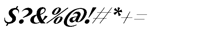 Version T Bold Supa Font OTHER CHARS