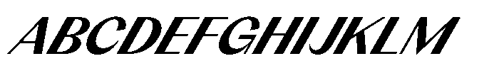 Version T Bold Supa Font UPPERCASE