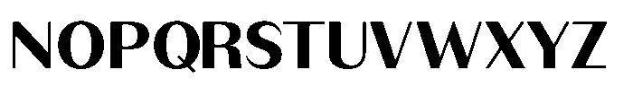 Version T Bold Font UPPERCASE
