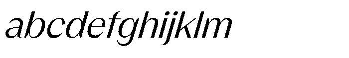 Version T Italic FONT