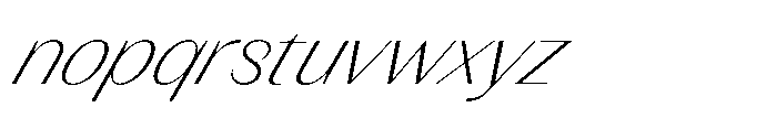 Version T Light Supa Font LOWERCASE