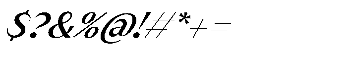 Version T Medium Supa Font OTHER CHARS