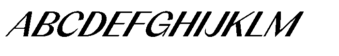 Version T Medium Supa Font UPPERCASE