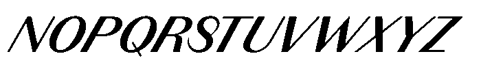 Version T Medium Supa Font UPPERCASE