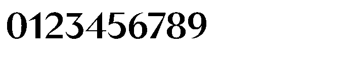 Version T Medium Font OTHER CHARS