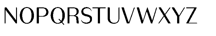 Version T Regular Font UPPERCASE