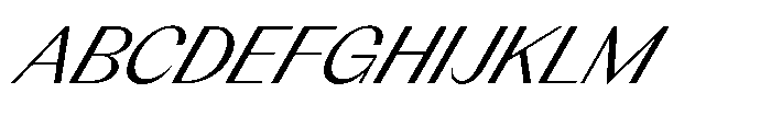 Version T Supa Font UPPERCASE