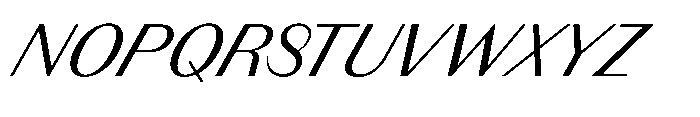 Version T Supa Font UPPERCASE