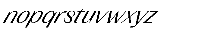 Version T Supa Font LOWERCASE