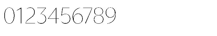 Version T Thin Font OTHER CHARS