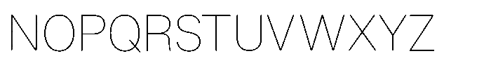 Version Variable Font UPPERCASE