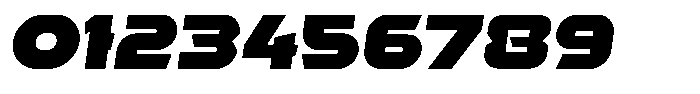 Verstaspeed Italic Font OTHER CHARS