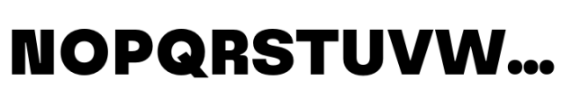 Vertiga Black Font UPPERCASE